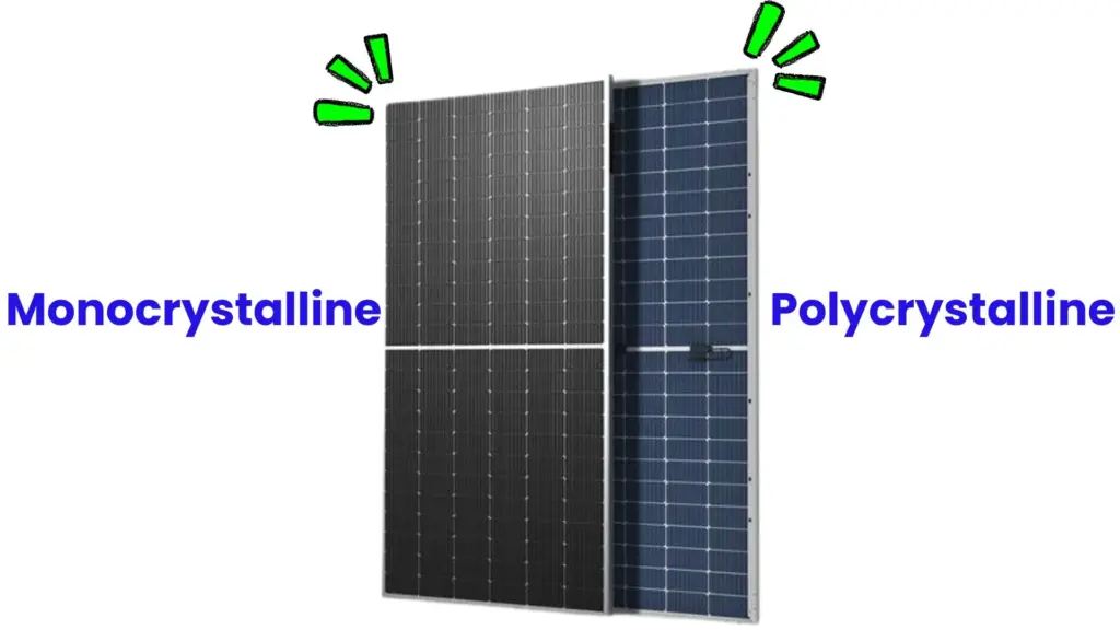 Monocrystalline and Polycrystalline Solar Panels