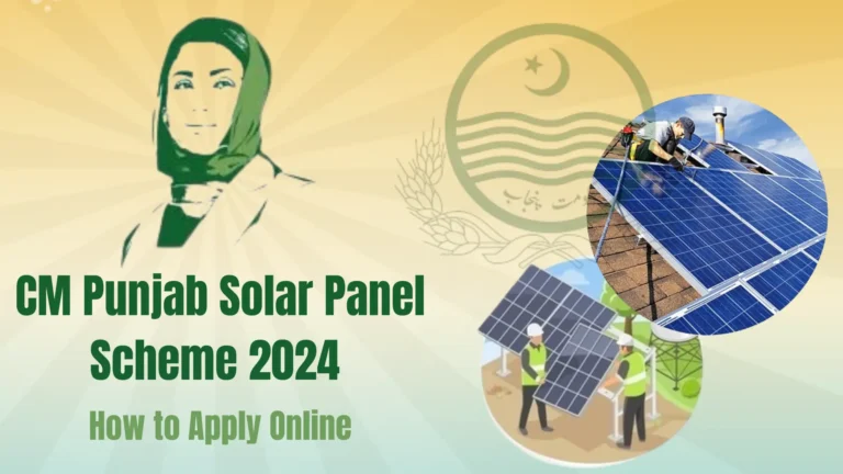 CM Punjab Solar Panel Scheme 2024 - How to apply online